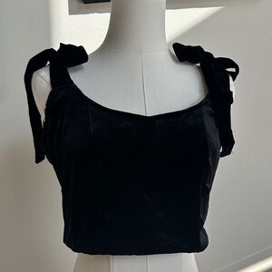 Disturbia | Tops | Disturbia Lissette Velour Velvet Tie Straps